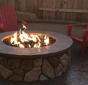 propane outdoor firepit