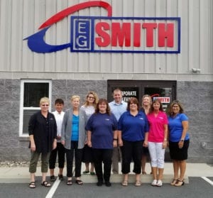 group of EG Smith Employees