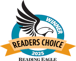 Reading Eagle Readers Choice 2025 Winner logo