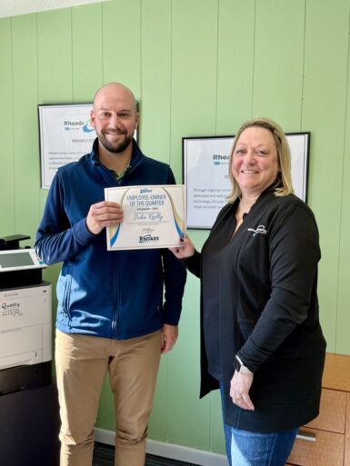 John Reilly - Delivery Support Specialist 3rd qtr employee owner.