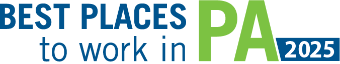 BEST PLACES to work in PA 2025 logo