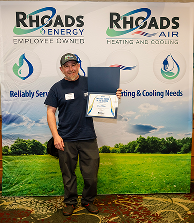 Don Kline Employee Quarter of Q1 2026 Rhoads Air Team
