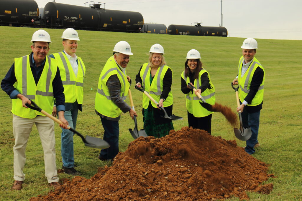 Leadership Team at Ground breaking